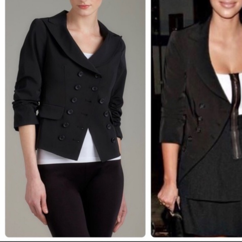 Elizabeth and James black blazer